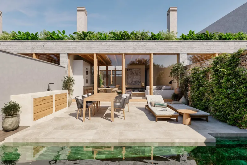 Exclusive townhouse project with pool and terraces in Son Espanyolet — photo 1