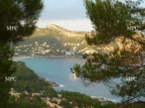Investment Project. Plot set high on the hillside close to the sea in Costa Canyamel — photo 1