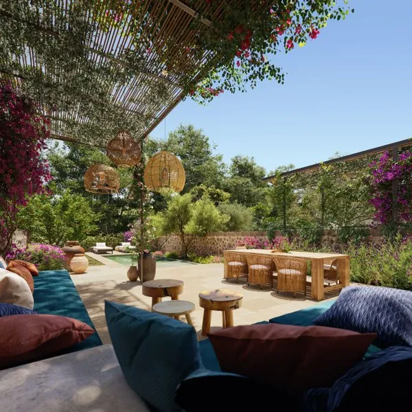 Plot with project for a development of 3 townhouses, with swimming pools and garages in Sóller — photo 3