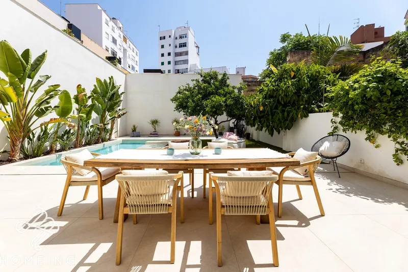 Espectacular planta baja con enorme terraza privada, piscina y jardín. ¡A pocos minutos de la playa! — photo 6
