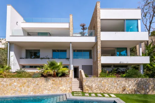 Santa Ponsa, modern villa with two pools and sea views, a short distance from Santa Ponsa beach — photo 8