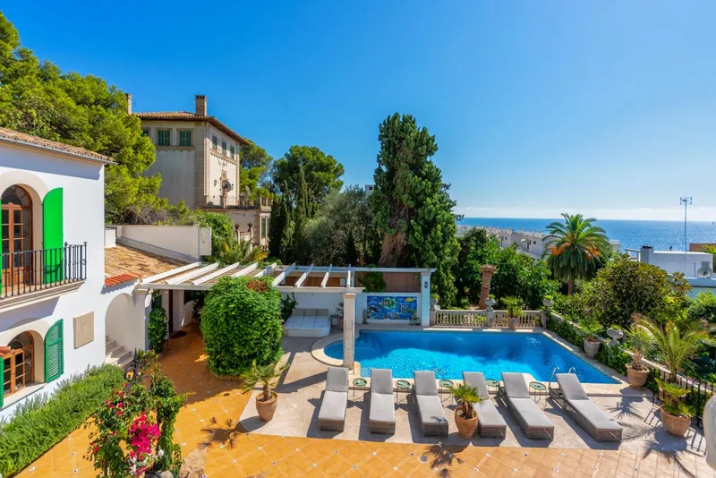Villa for rent in Cala Mayor, Palma de Mallorca, Mallorca — photo 2