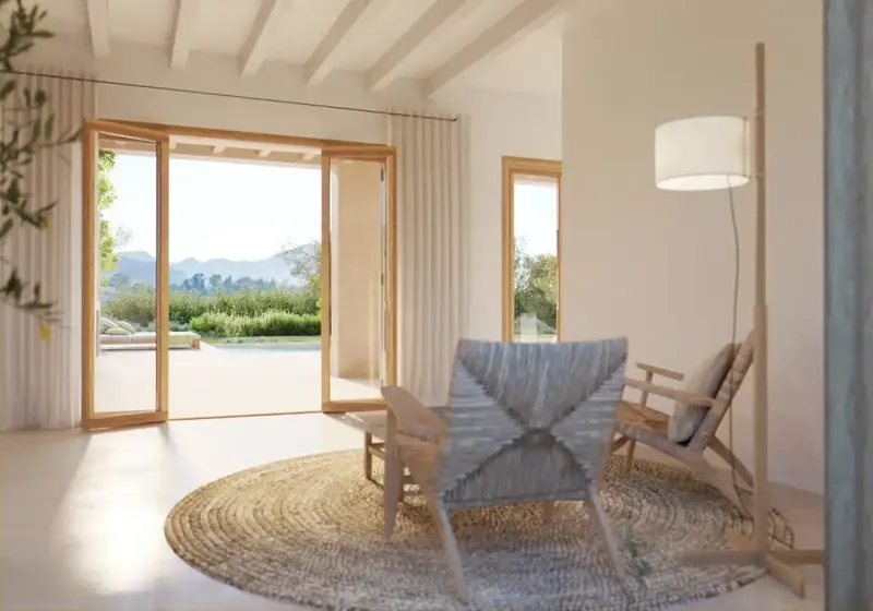 Country villa under construction available for purchase in Son Servera, with pool, terraces and sea views. The plot — photo 7