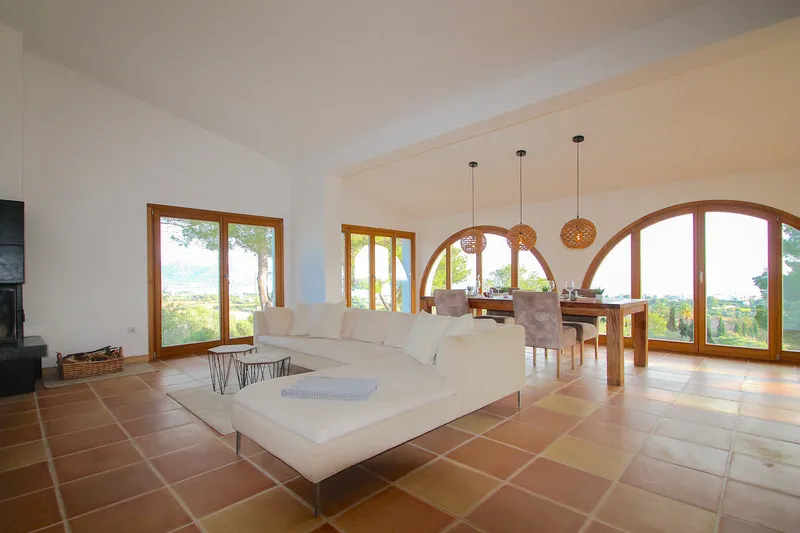 Villa with sea views and the entire bay of Son Servera — photo 8