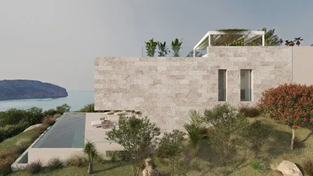 Modern home with sea views for sale in Camp de Mar, Southwest Mallorca — photo 9