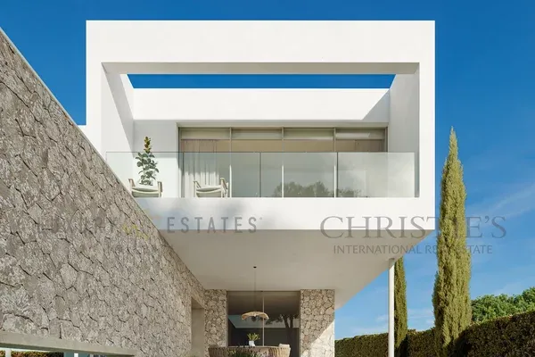 Modern new build villa in Sol de Mallorca with partial sea views — photo 4