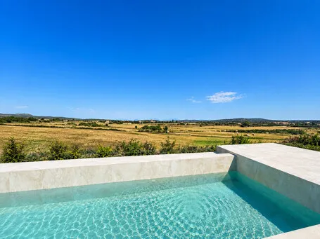 Modern finca for rent with pool and views of the church of Porreres — photo 3