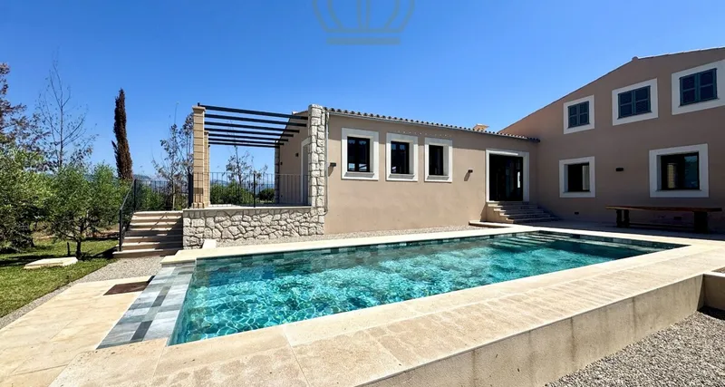 Beautiful new build finca near Santa Eugenia with large fertile garden and views of... — photo 10