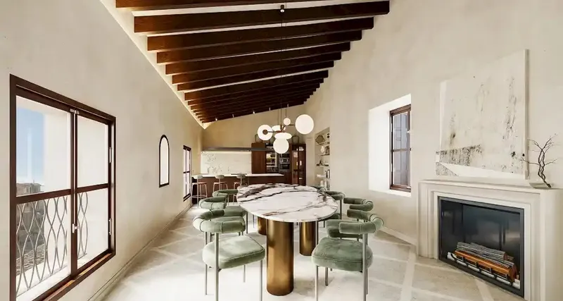 Noble penthouse with terrace in historic building in Palma — photo 8