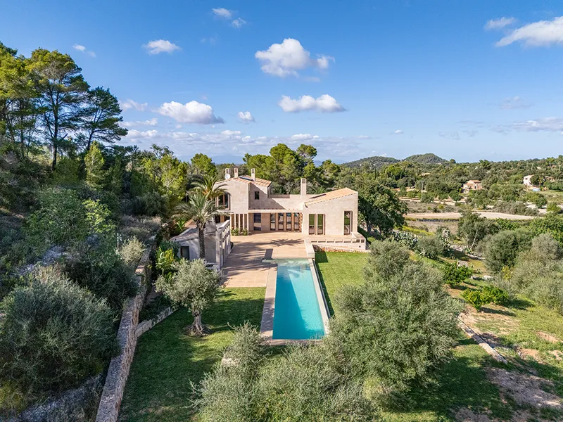 Impressive modern finca in an idyllic location in Es Carritxo, Cala d'Or Mas — photo 8