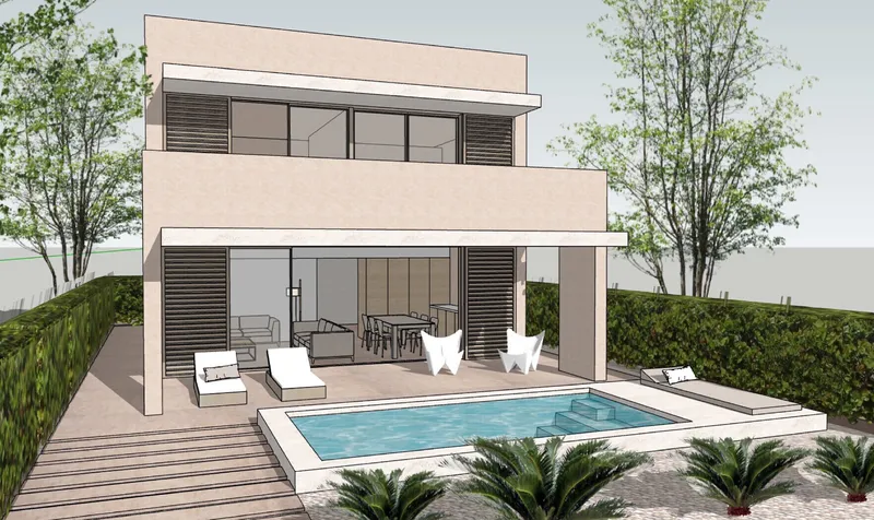 Elegant new-build chalet with pool in a green area, Sa Ràpita — photo 3