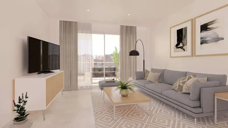 This attractive apartment offers comfortable and modern living in a generous space. It has two bright bedrooms that offer enough space — photo 7