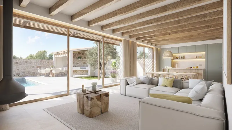 Coming soon fantastic and luxurious newly built town house in Santanyi — photo 1