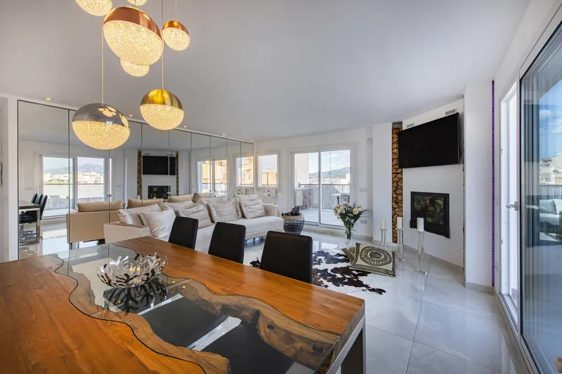 Spacious penthouse close to the old town of Palma with spacious terrace and sea views — photo 7