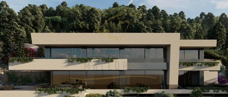 Building plot in Son Vida with project and sea views — photo 3
