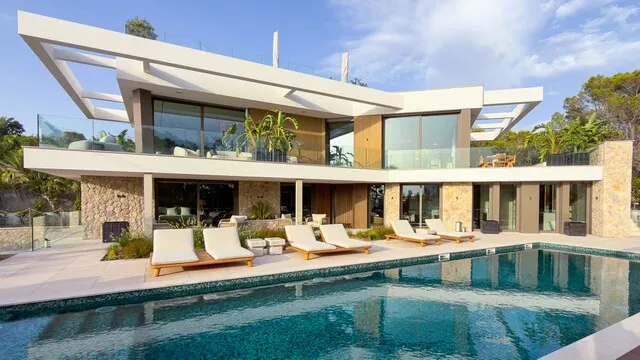 Sophisticated newly built sea view villa for sale in Nova Santa Ponsa, Southwest Mallorca — photo 4