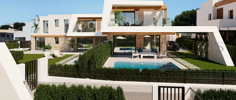New semi-detached house in Cala Ratjada in modern complex with pool and parking space — photo 11