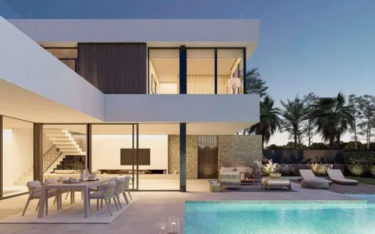 New modern Mediterranean villa with pool and sea views in Cap des Moro near Santanyí — photo 3