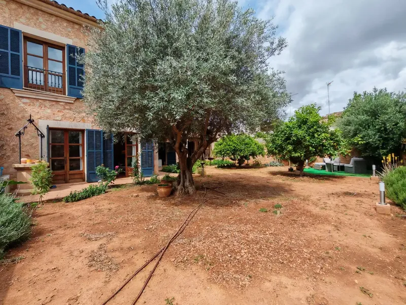 Historic village house with guest apartment, interior patio with fountain and authorized pool project — photo 2