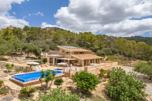Son Macia, finca with breathtaking panoramic views and infinity pool in Son Macia - availability from October through the winter months — photo 2