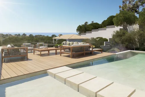 Portals Nous, Exclusive designer chalet with fantastic sea views in Portals Nous — photo 2