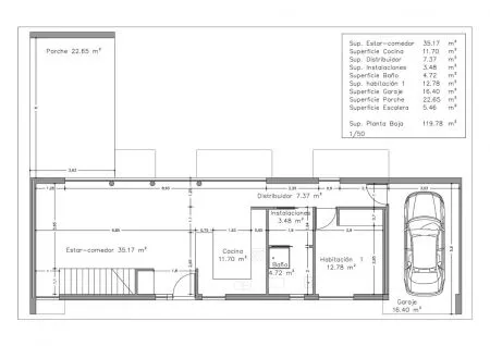 Single family house - Campos (Sa Ràpita), Built Surface 236m2, Plot Surface 350m2, 4 Bedrooms, 3... — photo 6