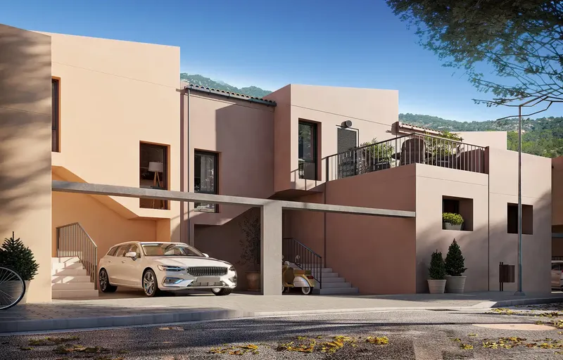 Magnificent new development of townhouses to be delivered in two floors, with architecture of the most authentic Mallorcan style — photo 8