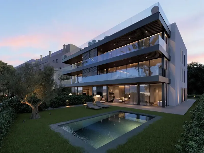 Planta baja unica en primera linea de Pto. Pollensa a estrenar con piscina y jardin privado. Tambien dispone de garaje y parking exterior.Ca — photo 1