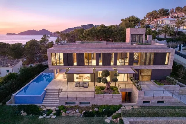 Modern villa with panoramic sea views for sale in Port d'Andratx, southwest Mallorca — photo 1