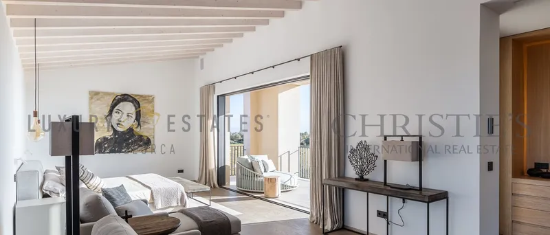 Modern new build natural stone finca near Santanyi in the southeast of Mallorca — photo 6