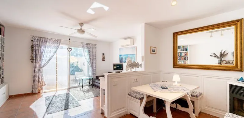 Townhouse for rent in Ses Salines with terrace and fireplace — photo 7