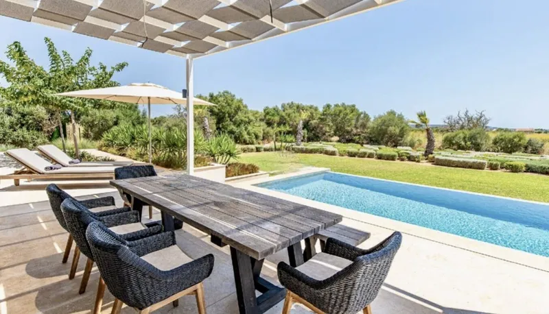 Beautiful newly built furnished finca between Campos and Ses Covetes — photo 7