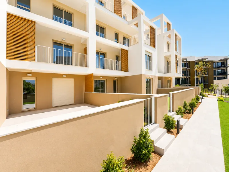 Modern new apartment with private garden in a prestigious development in Palmanova Mas — photo 10