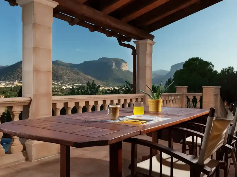 FINCA MEDITERRÁNEA EN ALARÓ CON VISTAS A LA SIERRA DE TRAMUNTANA, POZO PROPIO Y ALTA EFICIENCIA ENERGÉTICA — photo 1