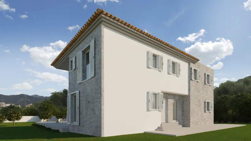 Detached villa with pool in Andratx - Villa with pool (13898) — photo 8