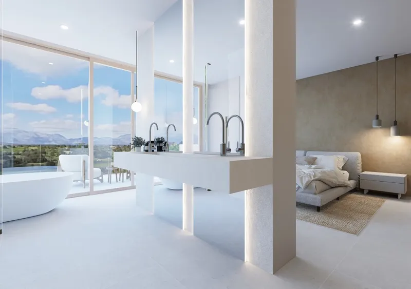 Contemporary style house for sale in Llubi with various terraces and covered terrace — photo 11