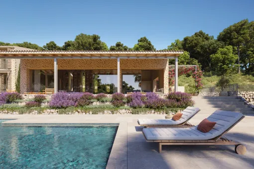 Santa Maria del Cami, new-build finca with views of the Tramuntana mountains and the sea near Santa Maria — photo 4