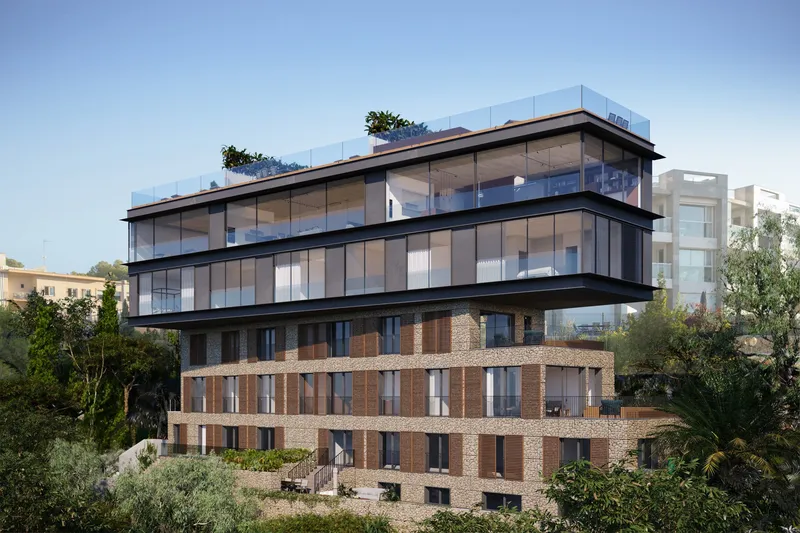 New duplex penthouse with direct sea views, 3 bedrooms, 2 bathrooms, private terrace and pool — photo 3