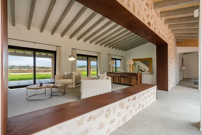 Single-level newly built finca with panoramic views near Santanyí — photo 7