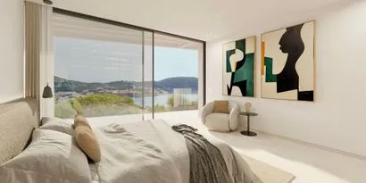 Luxury villa in Camp de Mar with sea and mountain views — photo 8