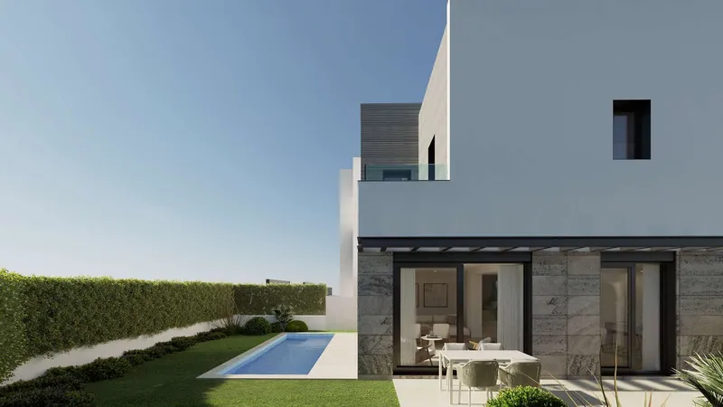 124m² terraced house with 7 rooms, 3 bathrooms and pool for sale — photo 10