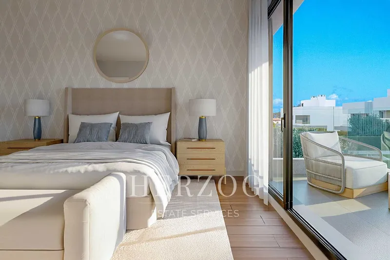 Modern newly built semi-detached house with pool near the beach of Playa de Palma — photo 12