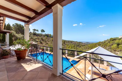 Calvia, exclusive villa near Calvià / Son Font - elegance, privacy & sea views. Available from [redacted] — photo 5