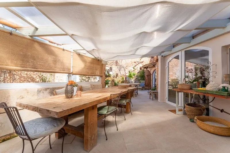 Charming village house in a quiet area of Es Llombards, with terrace and panoramic views — photo 1