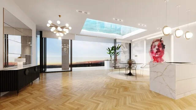 Exceptional penthouse with large roof terrace for sale in Portixol, Palma de Mallorca — photo 2