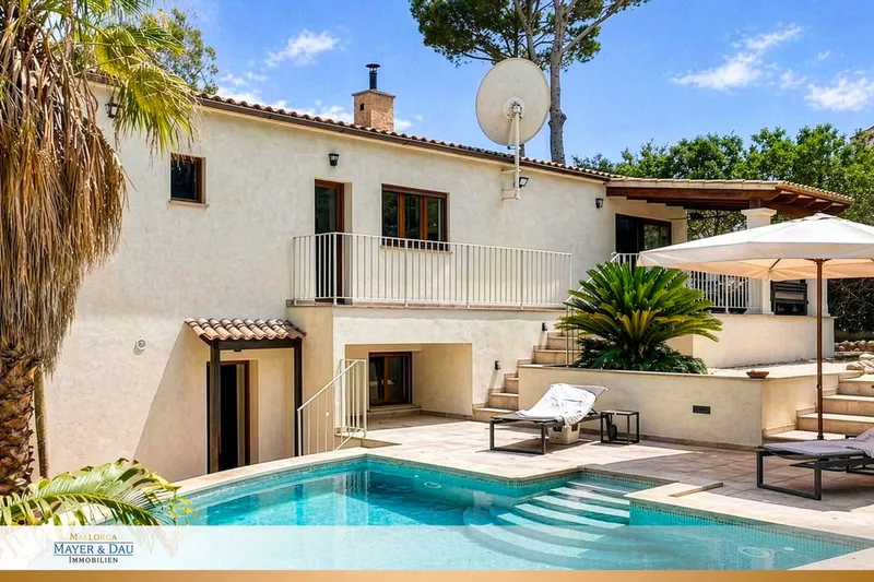 Santa Ponsa: Charming villa in a quiet location with high-quality construction, Ref. No. 9723 — photo 1