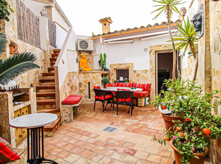 Ref.2442C – Andratx- Charming village house with courtyard & roof terrace with views — photo 1