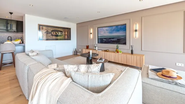 Elegant penthouse with sea views in Cas Catala, Southwest Mallorca — photo 10