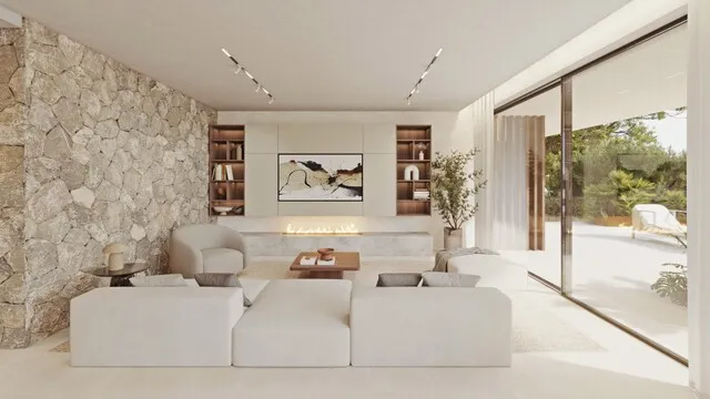 Contemporary villa for sale in the peaceful area near Bunyola, West Mallorca — photo 7
