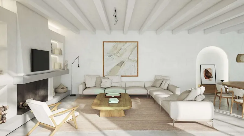 S’Herba Blanca – Townhouse in Ses Salines with pool, roof terrace and 4 bedrooms — photo 3